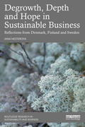 Nesterova |  Degrowth, Depth and Hope in Sustainable Business | Buch |  Sack Fachmedien