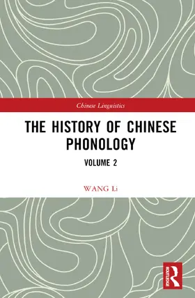 Li | The History of Chinese Phonology | Buch | 978-1-032-59066-0 | sack.de