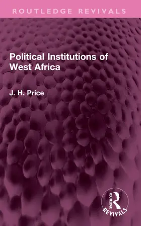 Price |  Political Institutions of West Africa | Buch |  Sack Fachmedien