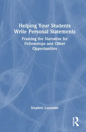 Lassonde |  Helping Your Students Write Personal Statements | Buch |  Sack Fachmedien