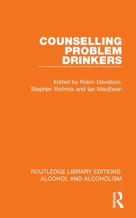 MacEwan / Davidson / Rollnick |  Counselling Problem Drinkers | Buch |  Sack Fachmedien