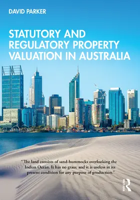 Parker |  Statutory and Regulatory Property Valuation in Australia | Buch |  Sack Fachmedien