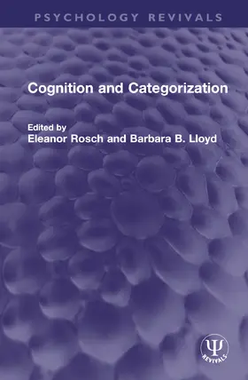Rosch / Lloyd |  Cognition and Categorization | Buch |  Sack Fachmedien