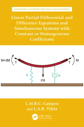 Braga da Costa Campos / Raio Vilela |  Linear Partial Differential and Difference Equations and Simultaneous Systems with Constant or Homogeneous Coefficients | Buch |  Sack Fachmedien