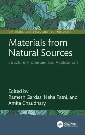 Gardas / Patni / Chaudhary |  Materials from Natural Sources | Buch |  Sack Fachmedien