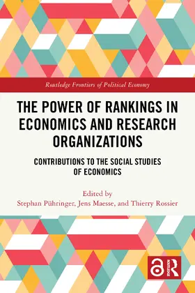 Pühringer / Maesse / Rossier |  Power of Rankings in Economics and Research Organizations | Buch |  Sack Fachmedien