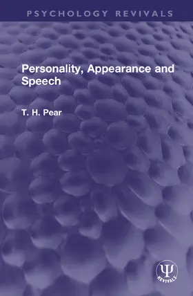 Pear |  Personality, Appearance and Speech | Buch |  Sack Fachmedien
