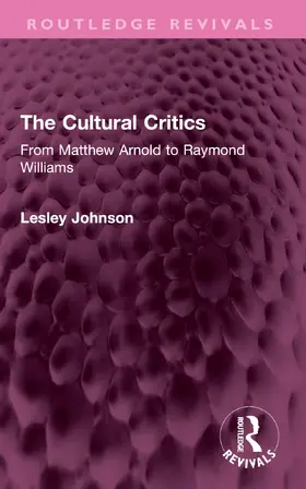 Johnson |  The Cultural Critics | Buch |  Sack Fachmedien