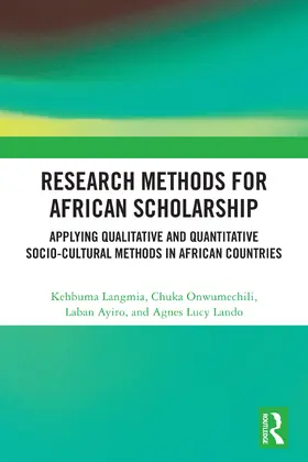 Langmia / Onwumechili / Ayiro |  Research Methods for African Scholarship | Buch |  Sack Fachmedien