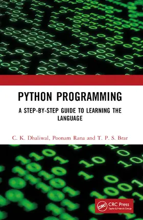 Dhaliwal / Rana / Brar |  Python Programming | Buch |  Sack Fachmedien