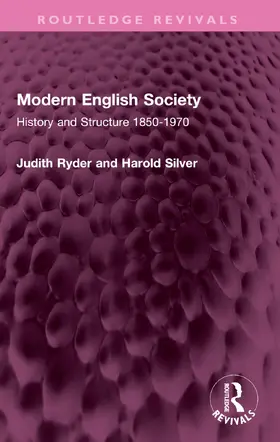 Ryder / Silver |  Modern English Society | Buch |  Sack Fachmedien