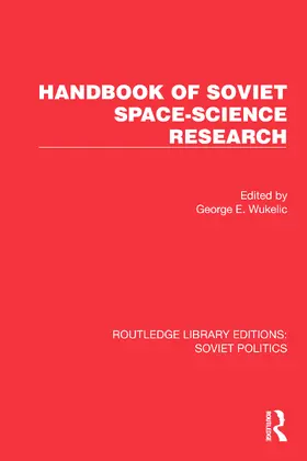 Wukelic |  Handbook of Soviet Space-Science Research | Buch |  Sack Fachmedien