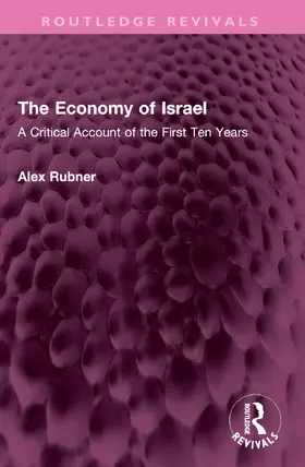 Rubner |  The Economy of Israel | Buch |  Sack Fachmedien
