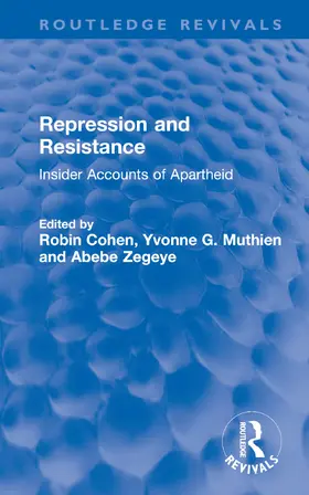 Cohen / Muthien / Zegeye |  Repression and Resistance | Buch |  Sack Fachmedien