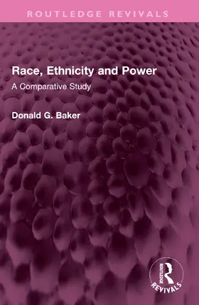 Baker |  Race, Ethnicity and Power | Buch |  Sack Fachmedien