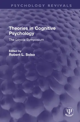 Solso |  Theories in Cognitive Psychology | Buch |  Sack Fachmedien