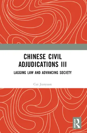 Jianyuan | Chinese Civil Adjudications III | Buch | 978-1-032-72570-3 | www.sack.de