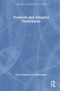 Weizsacker / von Weizsäcker |  Freedom and Adaptive Preferences | Buch |  Sack Fachmedien