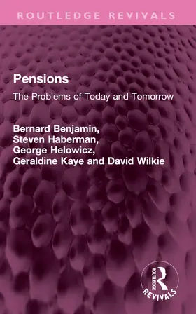 Benjamin / Wilkie / Haberman |  Pensions | Buch |  Sack Fachmedien