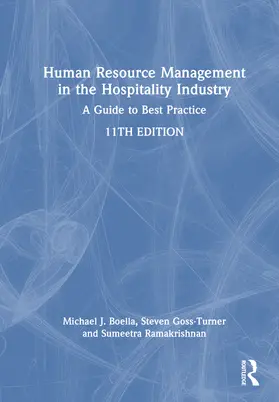 Boella / Goss-Turner / Ramakrishnan |  Human Resource Management in the Hospitality Industry | Buch |  Sack Fachmedien