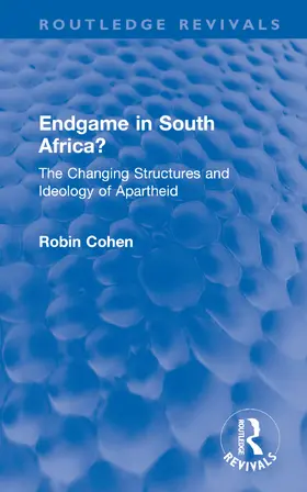 Cohen |  Endgame in South Africa? | Buch |  Sack Fachmedien