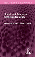 Kpedekpo / Arya |  Social and Economic Statistics for Africa | Buch |  Sack Fachmedien