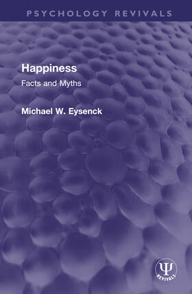 Eysenck |  Happiness | Buch |  Sack Fachmedien