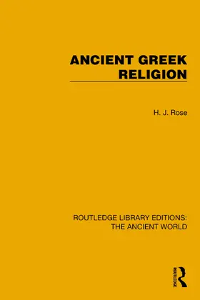 Rose |  Ancient Greek Religion | Buch |  Sack Fachmedien