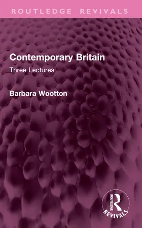 Wootton |  Contemporary Britain | Buch |  Sack Fachmedien