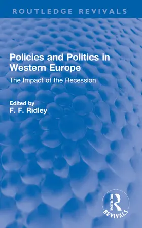 Ridley |  Policies and Politics in Western Europe | Buch |  Sack Fachmedien