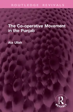 Ullah |  The Co-operative Movement in the Punjab | Buch |  Sack Fachmedien