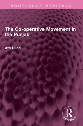 Ullah |  The Co-operative Movement in the Punjab | Buch |  Sack Fachmedien