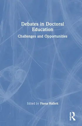 Hallett |  Debates in Doctoral Education | Buch |  Sack Fachmedien