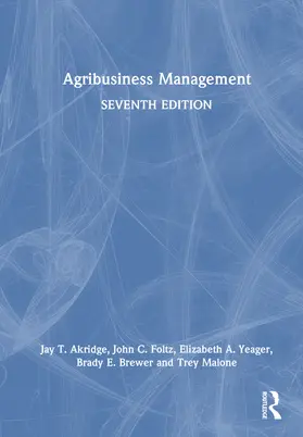 Brewer / Akridge / Yeager |  Agribusiness Management | Buch |  Sack Fachmedien