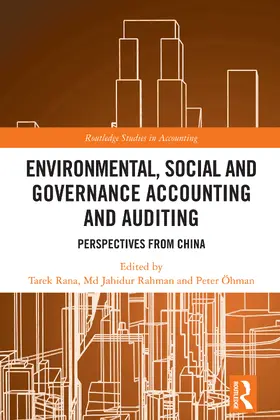 Rana / Rahman / Öhman |  Environmental, Social and Governance Accounting and Auditing | Buch |  Sack Fachmedien