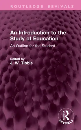 Tibble |  An Introduction to the Study of Education | Buch |  Sack Fachmedien