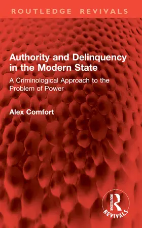 Comfort |  Authority and Delinquency in the Modern State | Buch |  Sack Fachmedien