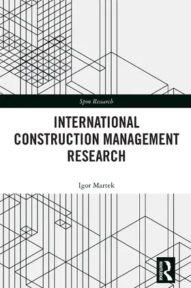 Martek |  International Construction Management Research | Buch |  Sack Fachmedien