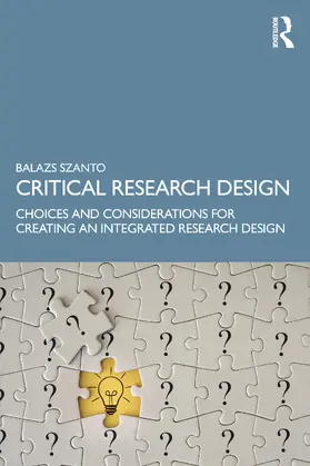 Szanto |  Critical Research Design | Buch |  Sack Fachmedien