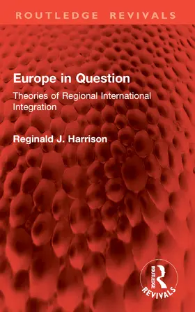 Harrison |  Europe in Question | Buch |  Sack Fachmedien