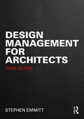 Emmitt |  Design Management for Architects | Buch |  Sack Fachmedien