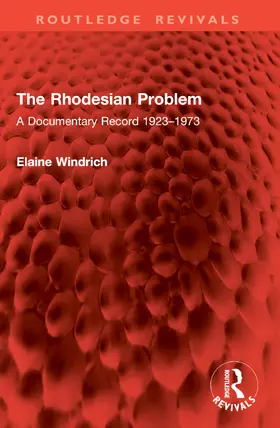 Windrich | The Rhodesian Problem | Buch | 978-1-032-82153-5 | www.sack.de