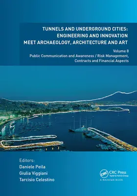 Peila / Viggiani / Celestino |  Tunnels and Underground Cities. Engineering and Innovation Meet Archaeology, Architecture and Art | Buch |  Sack Fachmedien