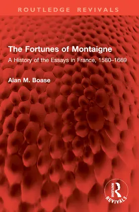 Boase |  The Fortunes of Montaigne | Buch |  Sack Fachmedien