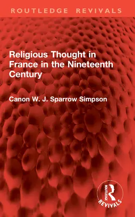 Simpson | Religious Thought in France in the Nineteenth Century | Buch | 978-1-032-85207-2 | www.sack.de