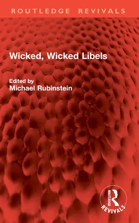 Rubinstein |  Wicked, Wicked Libels | Buch |  Sack Fachmedien