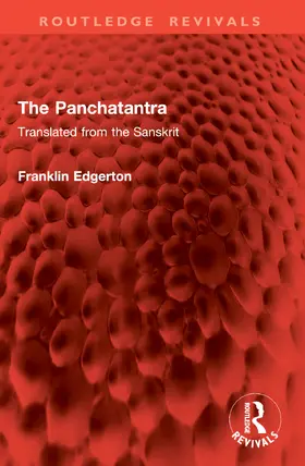 Edgerton | The Panchatantra | Buch | 978-1-032-86938-4 | www.sack.de