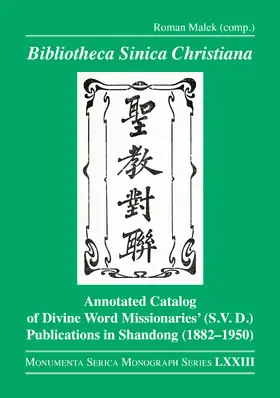 Malek / Hoster / Kuhlmann |  Bibliotheca Sinica Christiana | Buch |  Sack Fachmedien