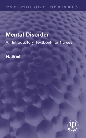 Snell |  Mental Disorder | Buch |  Sack Fachmedien