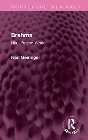 Geiringer |  Brahms | Buch |  Sack Fachmedien